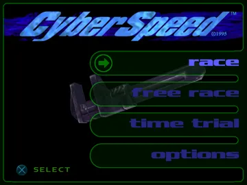 CyberSpeed (JP) screen shot title